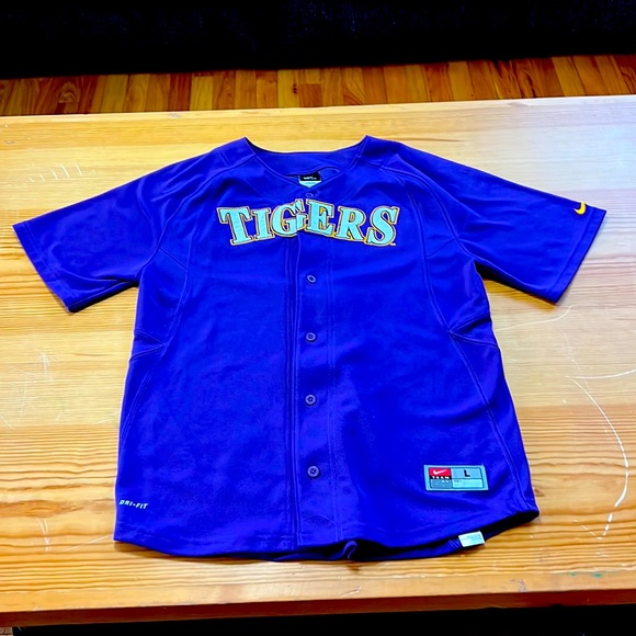 Nike Shirts & Tops Lsu Baseball Jersey Poshmark